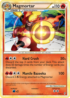 Pokemon Call of Legends Magmortar - 16