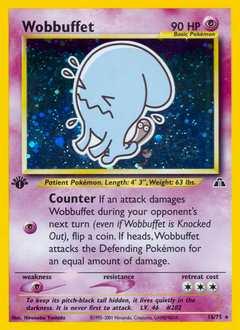 Pokemon Neo Discovery Wobbuffet - 16