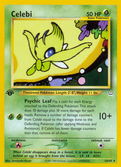 Pokemon Neo Revelation Celebi - 16