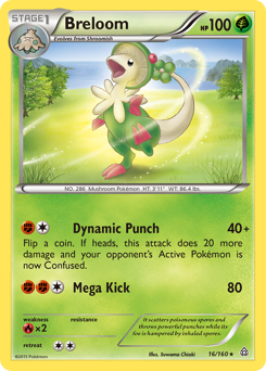 Pokemon Primal Clash Breloom - 16