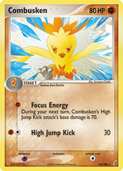 Pokemon Crystal Guardians Combusken - 16