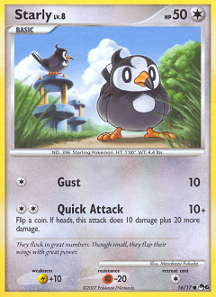 Pokemon POP Series 6 Starly - 16