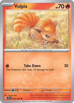 Pokemon Surging Sparks Vulpix - 16