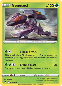 Pokemon Vivid Voltage Genesect - 16