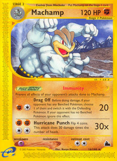 Pokemon Skyridge Machamp - 16