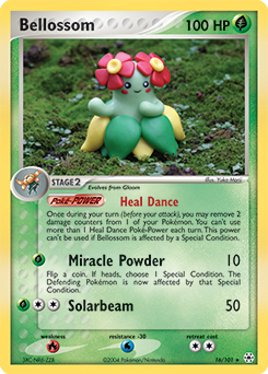 Pokemon Hidden Legends Bellossom - 16