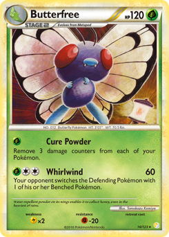 Pokemon HeartGold & SoulSilver Butterfree - 16