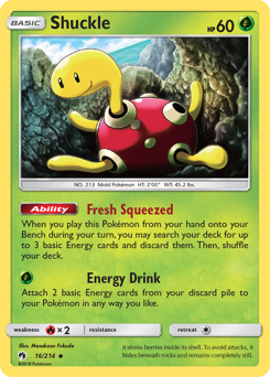 Pokemon Lost Thunder Shuckle - 16