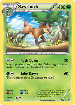 Pokemon Emerging Powers Sawsbuck - 16
