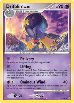 Pokemon Stormfront Drifblim - 16