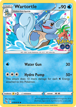 Pokemon Pokémon GO Wartortle - 16