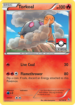Pokemon Flashfire Torkoal - 16