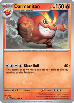 Pokemon Phantasmal Flames Darmanitan - 16