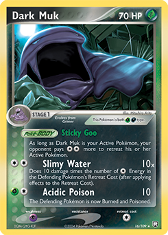 Pokemon Team Rocket Returns Dark Muk - 16