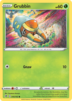 Pokemon Rebel Clash Grubbin - 16