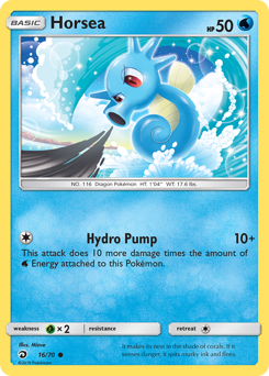 Pokemon Dragon Majesty Horsea - 16