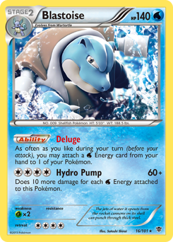 Pokemon Plasma Blast Blastoise - 16