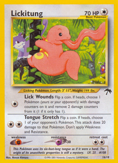 Pokemon Southern Islands Lickitung - 16