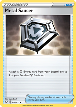 Pokemon Sword & Shield Metal Saucer - 170