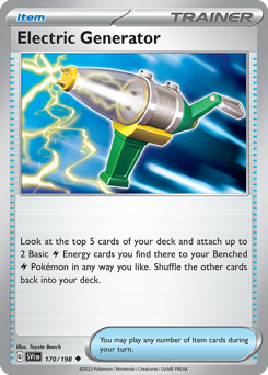 Pokemon Scarlet & Violet Electric Generator - 170