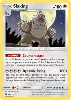 Pokemon Unified Minds Slaking - 170