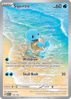Pokemon 151 Squirtle - 170