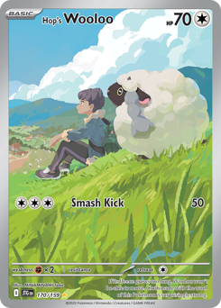 Pokemon Journey Together Hop's Wooloo - 170
