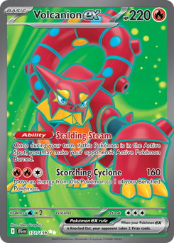 Pokemon Journey Together Volcanion ex - 171