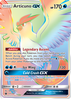 Pokemon Celestial Storm Articuno-GX - 171