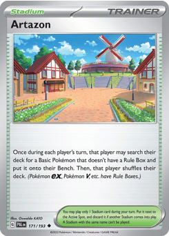 Pokemon Paldea Evolved Artazon - 171
