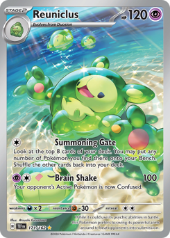 Pokemon Temporal Forces Reuniclus - 171