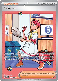 Pokemon Prismatic Evolutions Crispin - 171