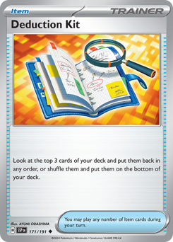 Pokemon Surging Sparks Deduction Kit - 171