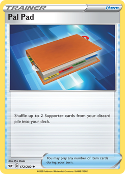 Pokemon Sword & Shield Pal Pad - 172
