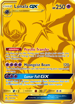 Pokemon Ultra Prism Lunala-GX - 172
