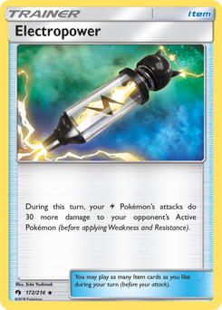 Pokemon Lost Thunder Electropower - 172