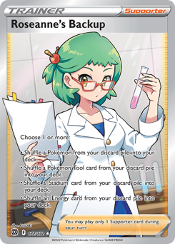 Pokemon Brilliant Stars Roseanne's Backup - 172