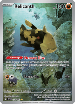 Pokemon Temporal Forces Relicanth - 173
