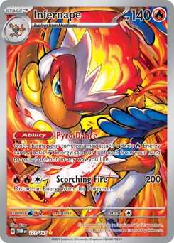 Pokemon Twilight Masquerade Infernape - 173