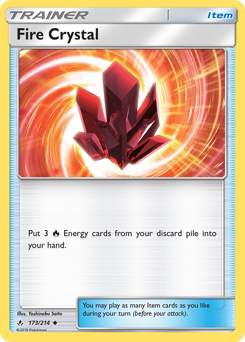 Pokemon Unbroken Bonds Fire Crystal - 173