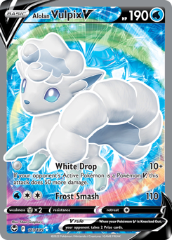 Pokemon Silver Tempest Alolan Vulpix V - 173