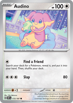 Pokemon Obsidian Flames Audino - 173