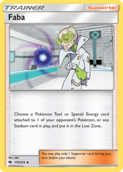 Pokemon Lost Thunder Faba - 173