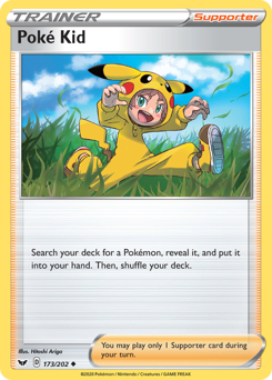 Pokemon Sword & Shield Poké Kid - 173
