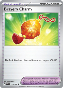 Pokemon Paldea Evolved Bravery Charm - 173