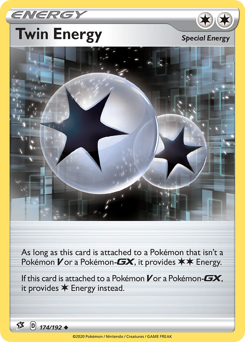 Pokemon Rebel Clash Twin Energy - 174