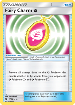 Pokemon Lost Thunder Fairy Charm Grass - 174