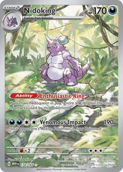 Pokemon 151 Nidoking - 174