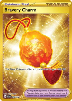 Pokemon Stellar Crown Bravery Charm - 175
