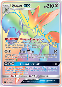 Pokemon Celestial Storm Scizor-GX - 175